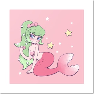 Macaron Mermaid Posters and Art